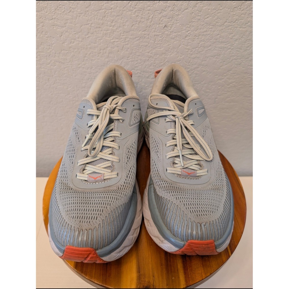 Hoka One One Bondi 7 Running Shoes Womens 10‎ Blue Fog BFBG Good Max Cushioning - Picture 4 of 7